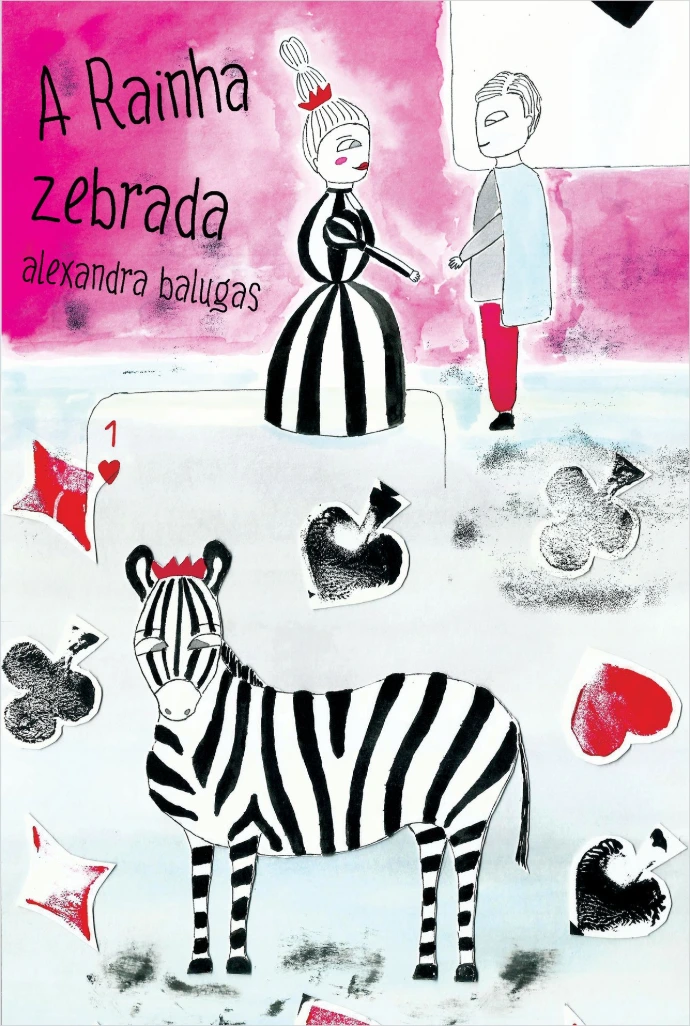 livro a rainha zebrada alexandra balugas